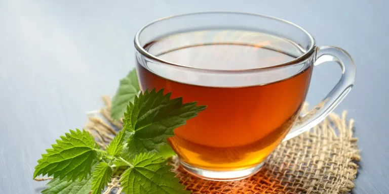 Green Tea and Mint Leaves